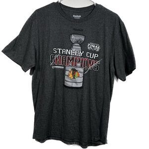 Reebok size large Stanley cup champions crewneck, short sleeve T-shirt